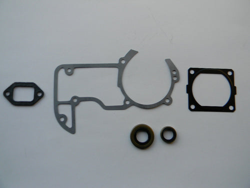 TLST0643 GASKET SET WITH SEALS : 5PCS : STIHL 066, MS660 OEM = 1122-029-0507