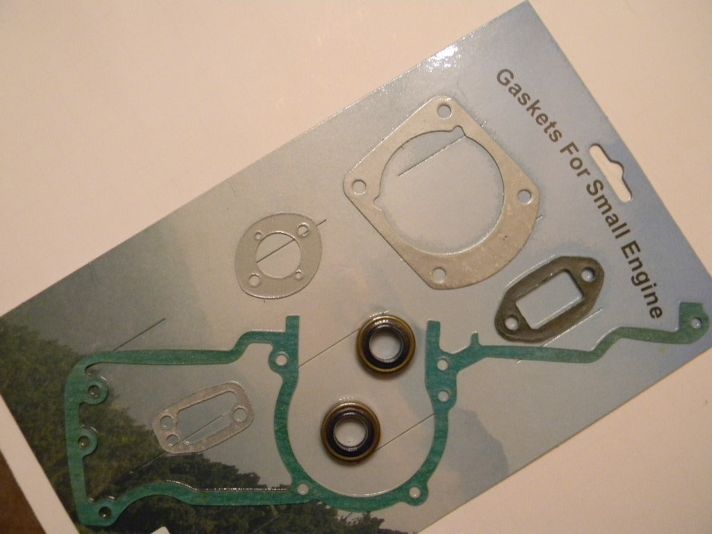 TFPJ26811 GASKET SET WITH SEALS: Jonsered 625, 630, 670 / Husqvarna  61, 268, 272 OEM = 501-522609