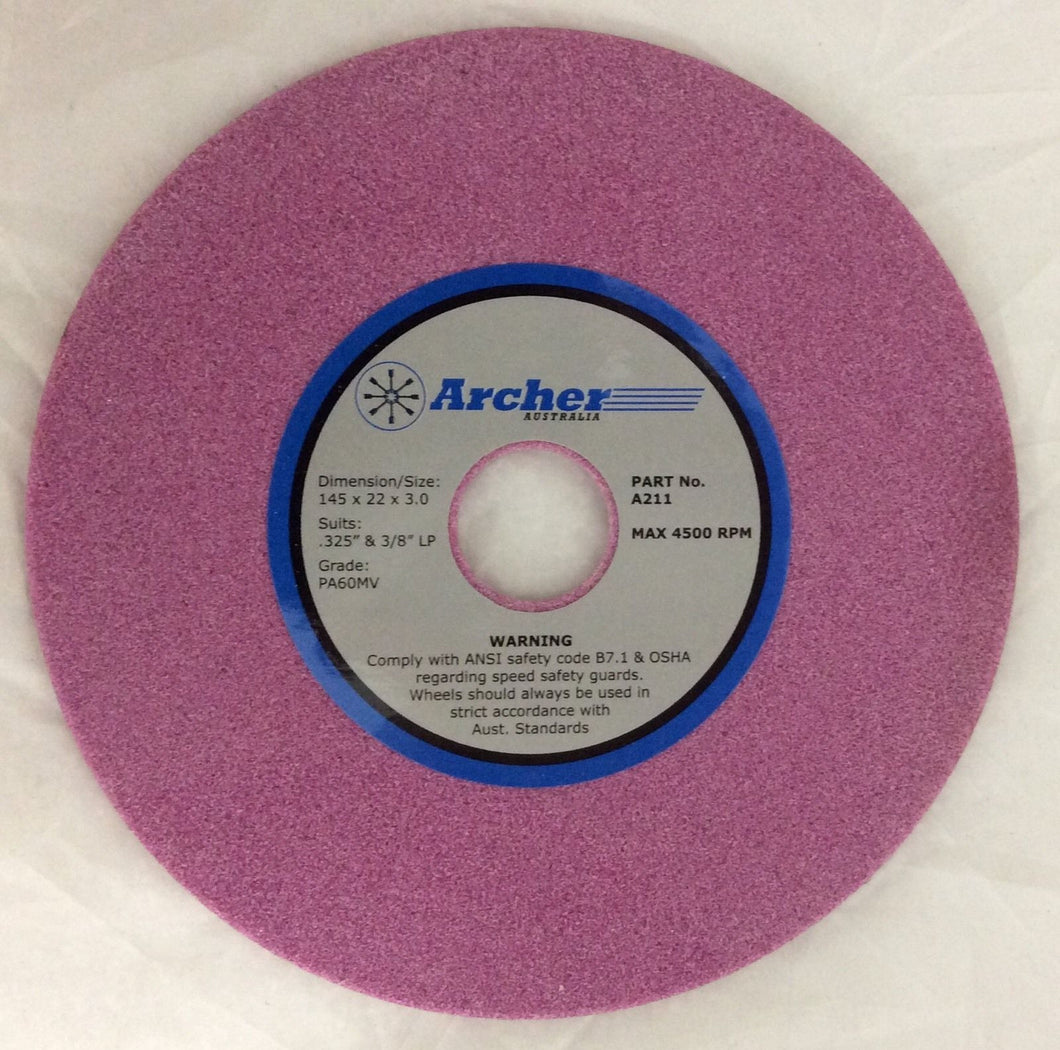 A211 Archer Grinding Wheel 1/8